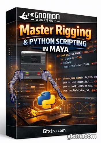 The Gnomon Workshop - Master Rigging &amp; Python Scripting in Maya