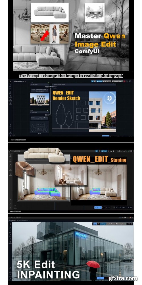 Fadi H. Kacem - Master Qwen-Image-Edit through custom ComfyUI workflows