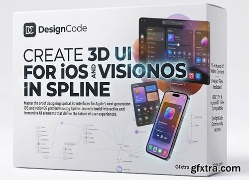 DesignCode - Create 3D UI for iOS and visionOS in Spline