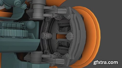 Concept Art Forge - Transforming Mech Design in Photoshop and Blender