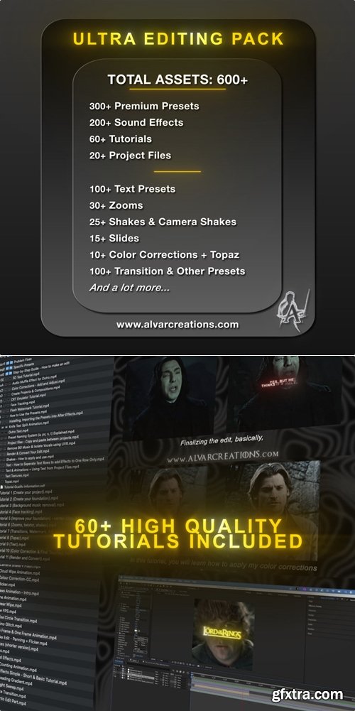 Alvar Creations - ULTRA Editing Pack