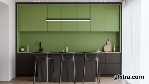 Udemy - Mastering Kitchen Interior Design in 3ds Max & Corona Render