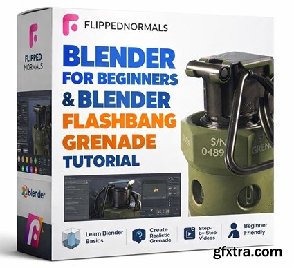 Flipped Normals - Blender for Beginners & Blender Flashbang Grenade Tutorial