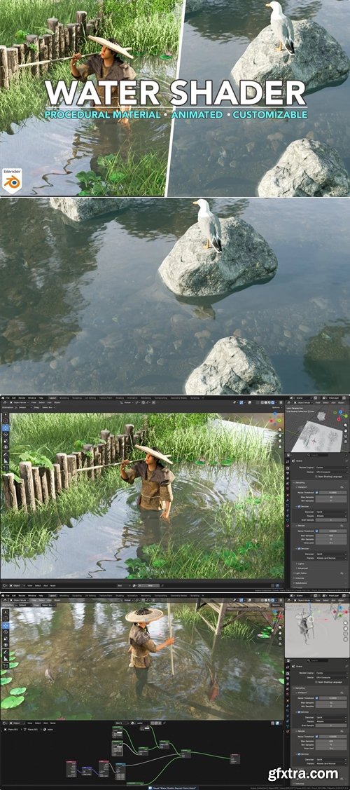 Gumroad - Water Material Blender 5.1