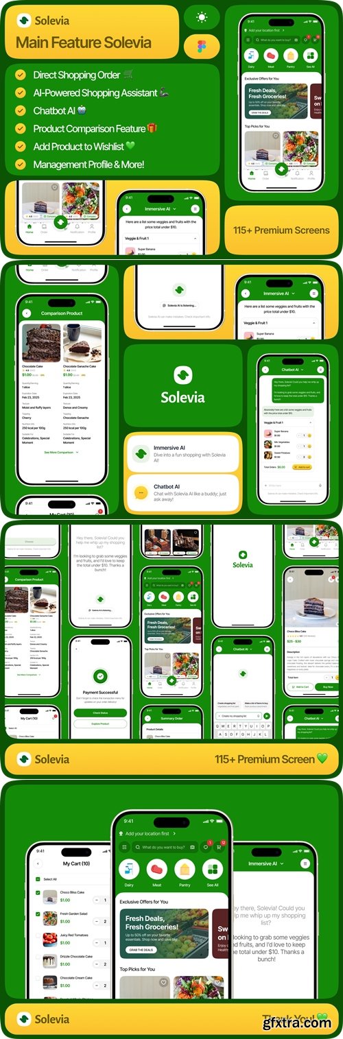 Solevia - AI Grocery Shopping App