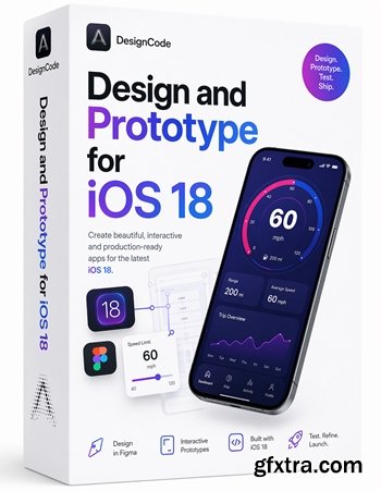 DesignCode - Design and Prototype for iOS 18