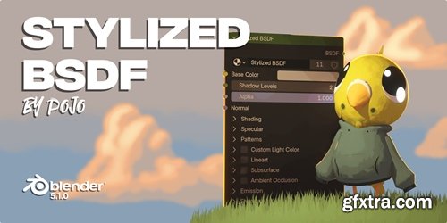 Stylized BSDF by Pojo for Blender