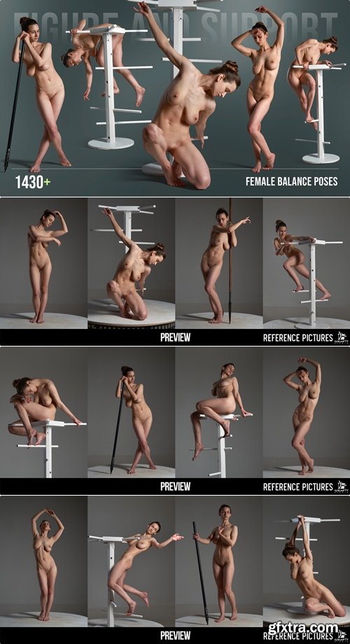 Artstation - 1430+ Figure & Support Female Balance Poses