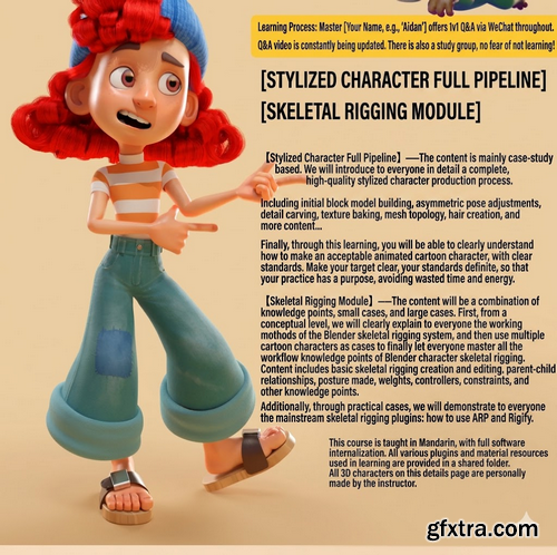 Blender Style Character Creation - Full Walkthrough