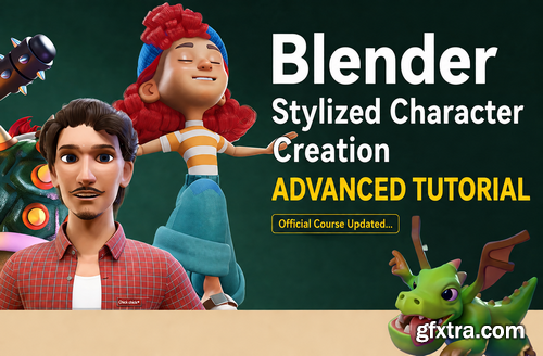 Blender Style Character Creation - Full Walkthrough