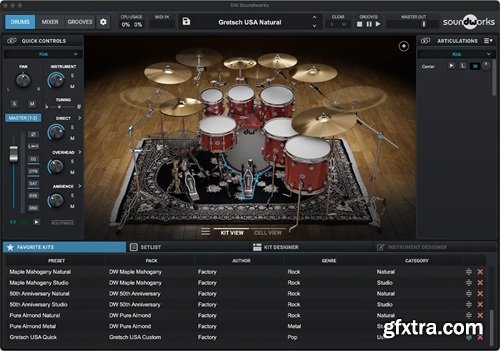 DW Soundworks Gretsch USA Custom Expansion Pack v1.0.0