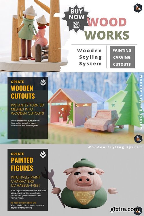 SuperhiveMarket - Wood Works v1.0.3