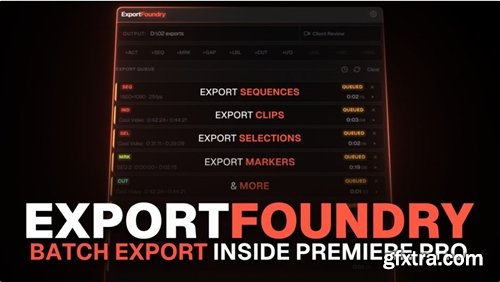 Aescripts - ExportFoundry v1.0.1 for Premiere