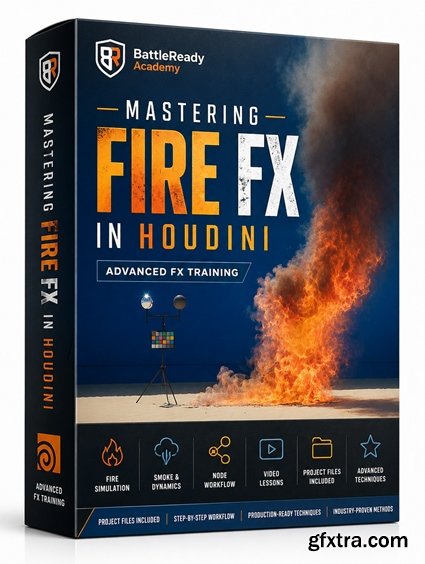BattleReady Academy - Mastering Fire FX in Houdini