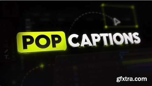 Aescripts - POP Captions v2.0.0