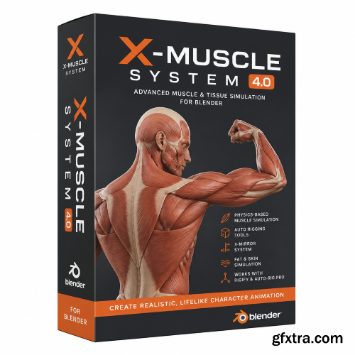 X-Muscle System v4.9.7 for Blender