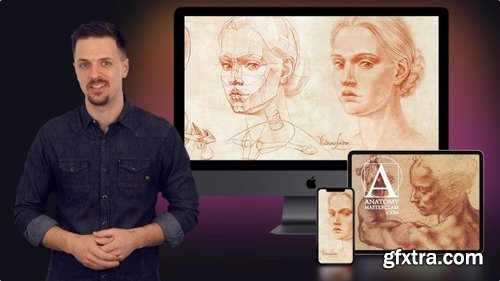 Anatomy Master Class - Anatomy For Artists-Online Video Course