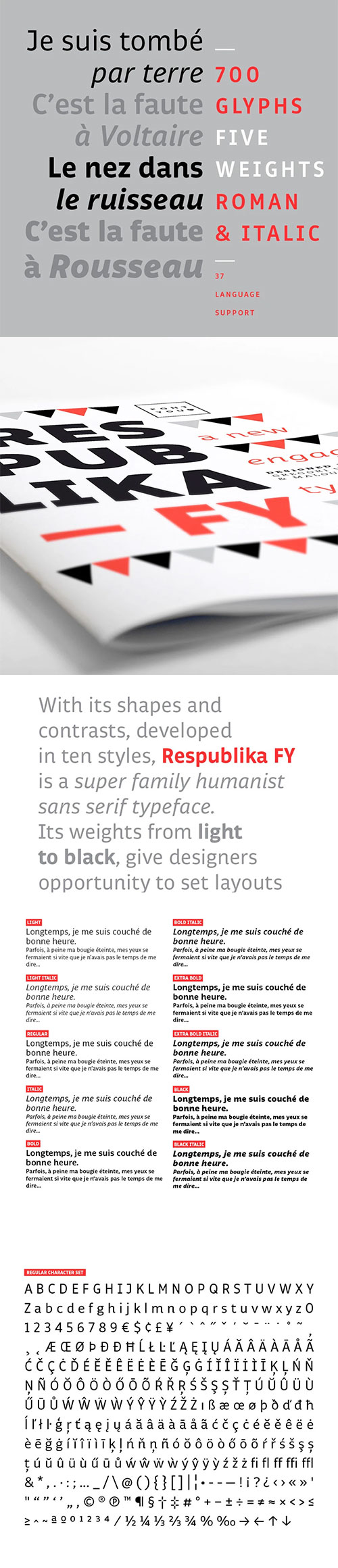 Respublika FY - 10 Styles Font Family