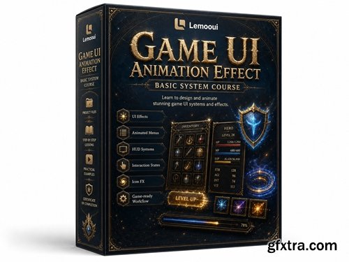 Lemooui - Game UI Animation Effect Basic System Course