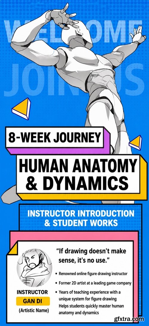 AKSLearn -  antasy Character: Human Anatomy & Dynamic Poses Class