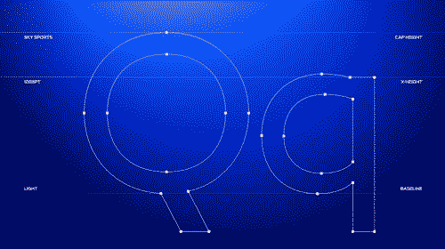 Sky Sports Sans - 10 Styles Font Family NEW!