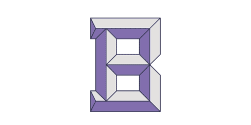 Brute - A New Kind of Beveled Display Typeset 7xOTF