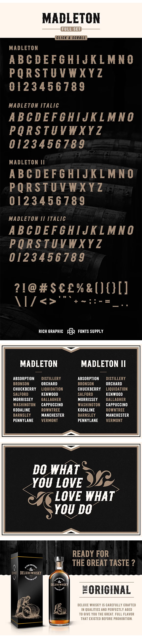Madleton Font Pack 352323