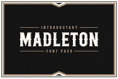 Madleton Font Pack 352323