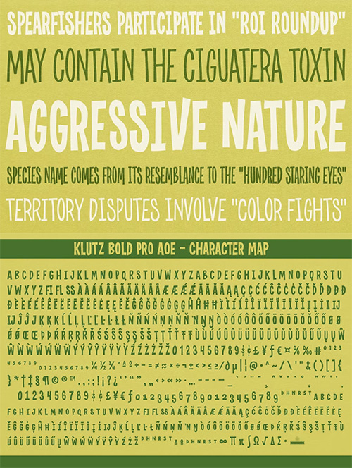 Klutz Pro AOE Collection 8xOTF $88 1351062