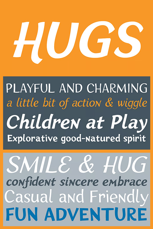 HUGS by Chank - 6 Styles HUGS by Chank - 6 Styles