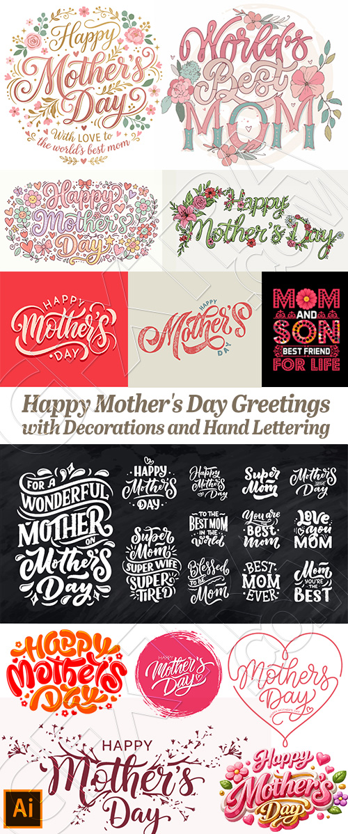 Happy Mother's Day Greetings 35xAI