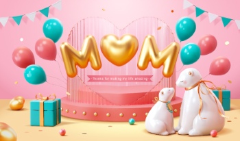 Mother's Day Templates #1, 28xAI