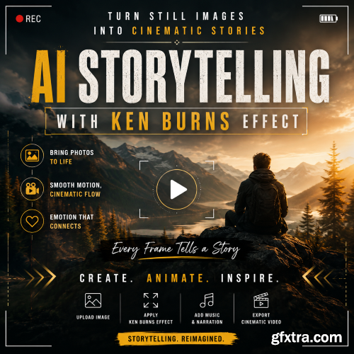 Udemy - AI Storytelling Build AI video from still image in Key Burns
