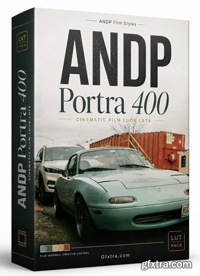 ANDP - Portra 400 Lut,Cube XMP