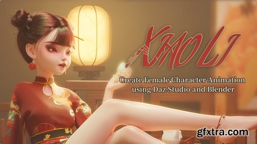 Wingfox - Create Female Character Animation using Daz Studio and Blender