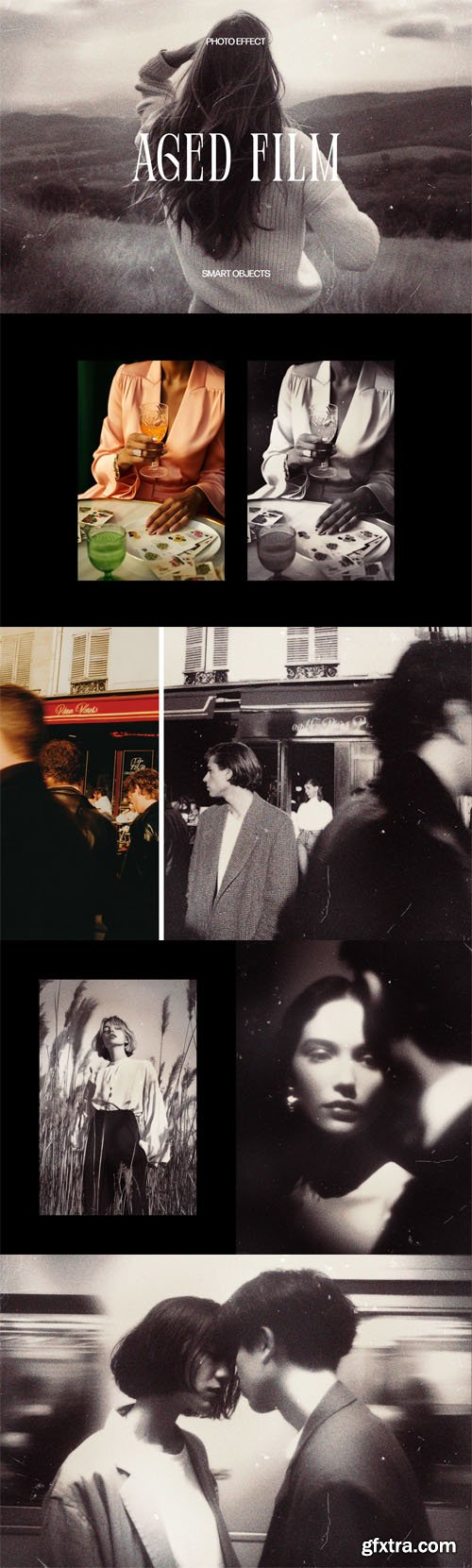 Aged Film Photo Effect for Photoshop