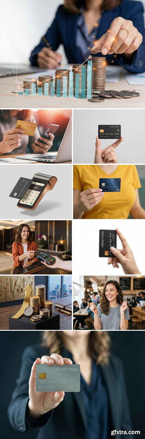 10 Finance & Credit Cards Stock Images 10 Finance & Credit Cards Stock Images