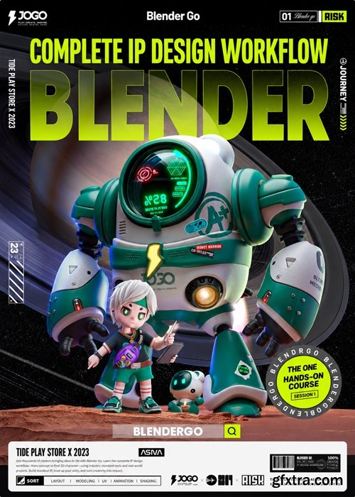 CCTalk - Blender IP Design Full Process Commercial Practice Course