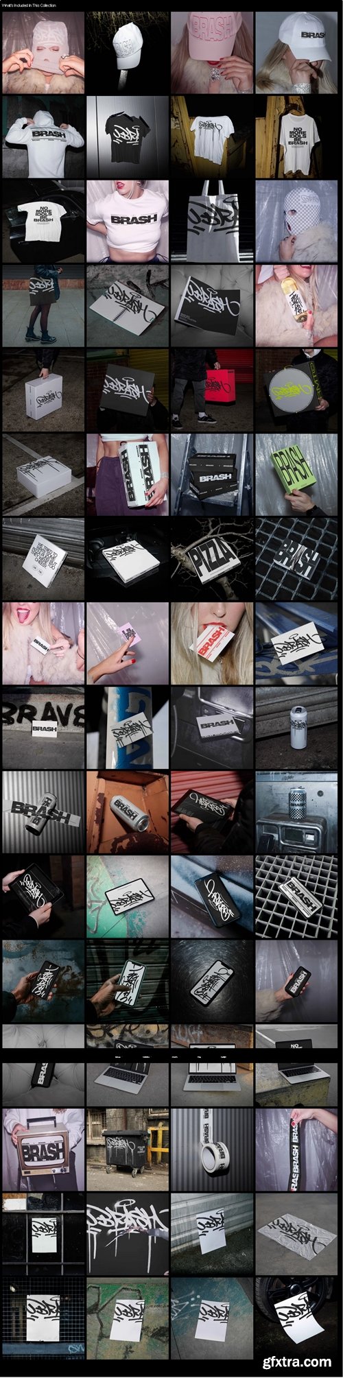 Format Mockups - BRASH COLLECTION