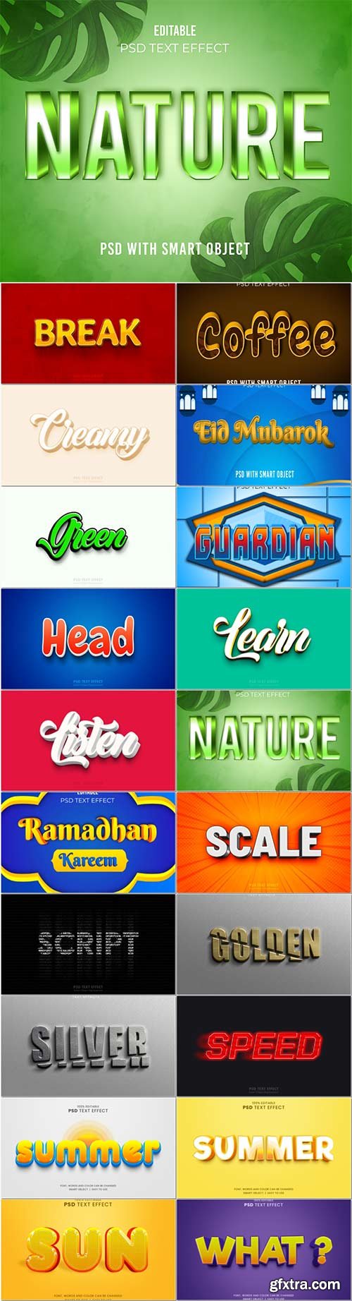 Psd text effect set vol 394