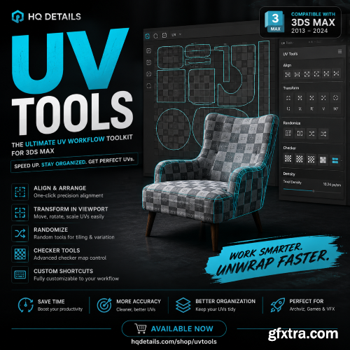 UV Tools 3.3.08 for 3ds Max