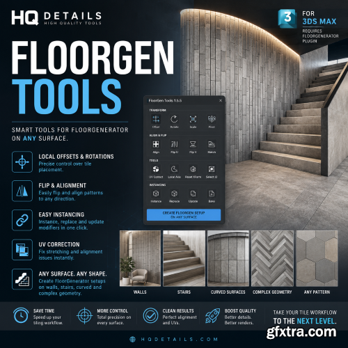 FloorGen Tools 1.5.8 for 3ds Max