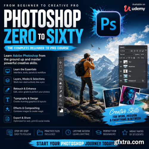 Udemy - Photoshop: Zero To Sixty