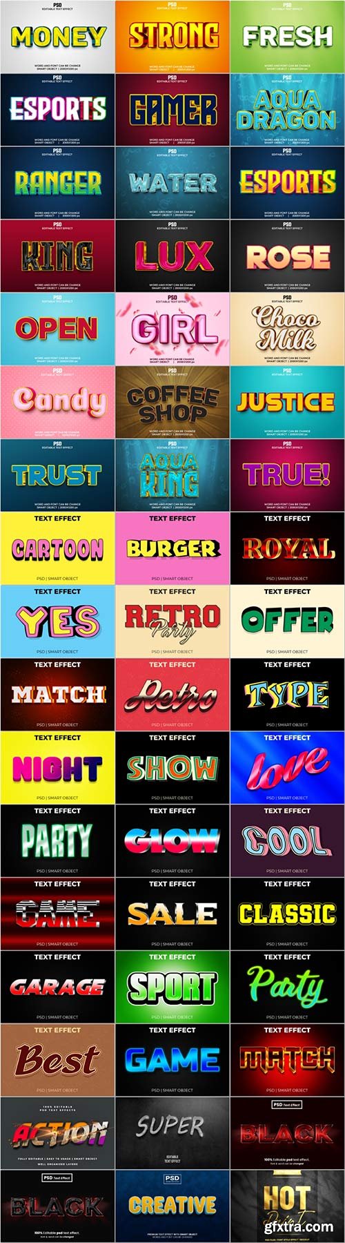 Psd text effect set vol 403