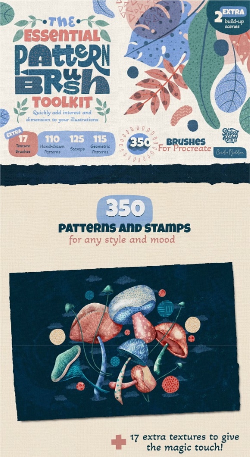 Essential Pattern Brush Toolkit for Procreate 6133769