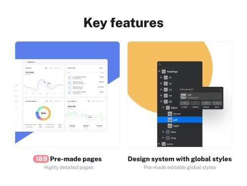 'BetaCRM UI Kit for SaaS Dashboards'