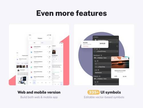 'BetaCRM UI Kit for SaaS Dashboards'