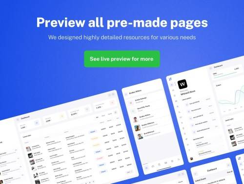 'BetaCRM UI Kit for SaaS Dashboards'