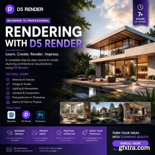 Udemy - D5 Render For Beginners