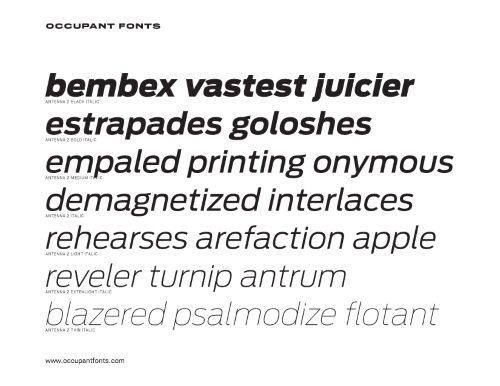 Antenna 2 - 56 Styles Static & 2 Variable Fonts NEW! Antenna 2 - 56 Styles Static & 2 Variable Fonts NEW!